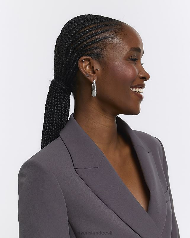 kehakate hall naised River Island struktureeritud saagi bleiser 44TLL820