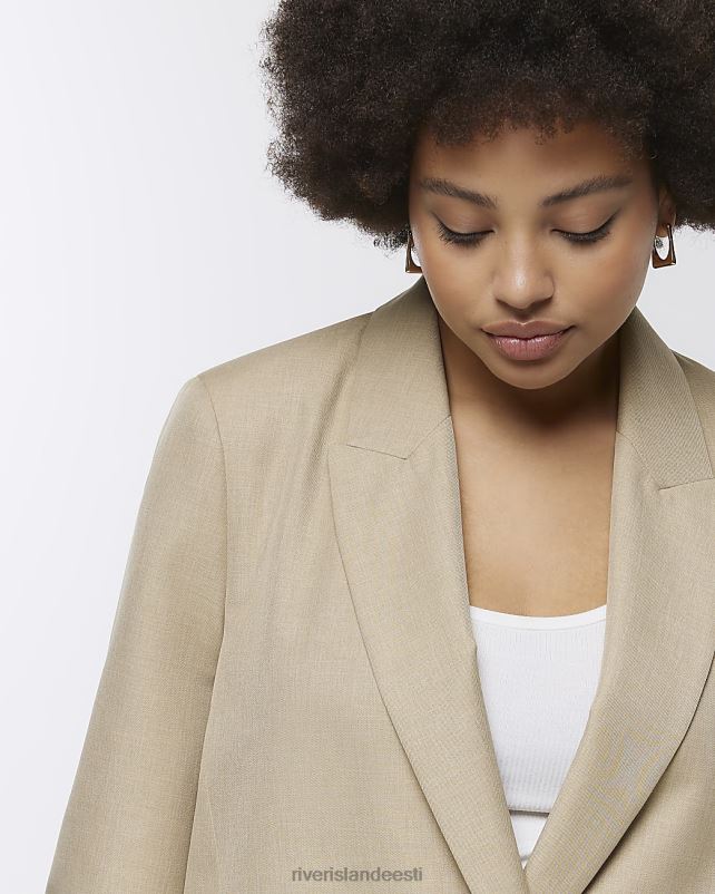 kehakate khaki naised River Island pluss ülisuur bleiser 44TLL5126
