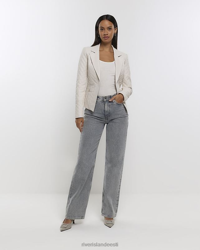 kehakate kivi naised River Island kunstnahast tepitud bleiser 44TLL743