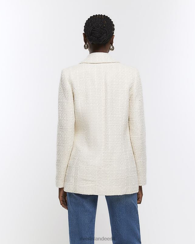 kehakate kreem naised River Island boucle bleiser 44TLL14