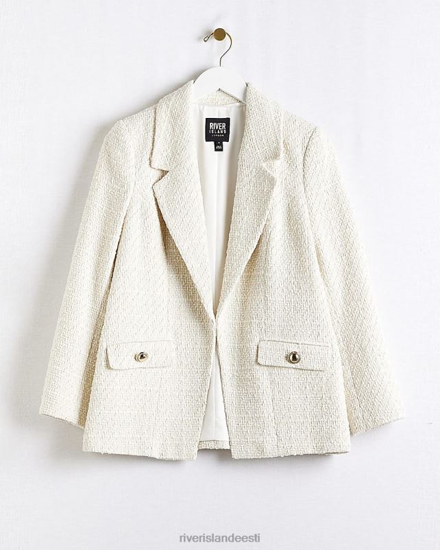 kehakate kreem naised River Island boucle bleiser 44TLL14