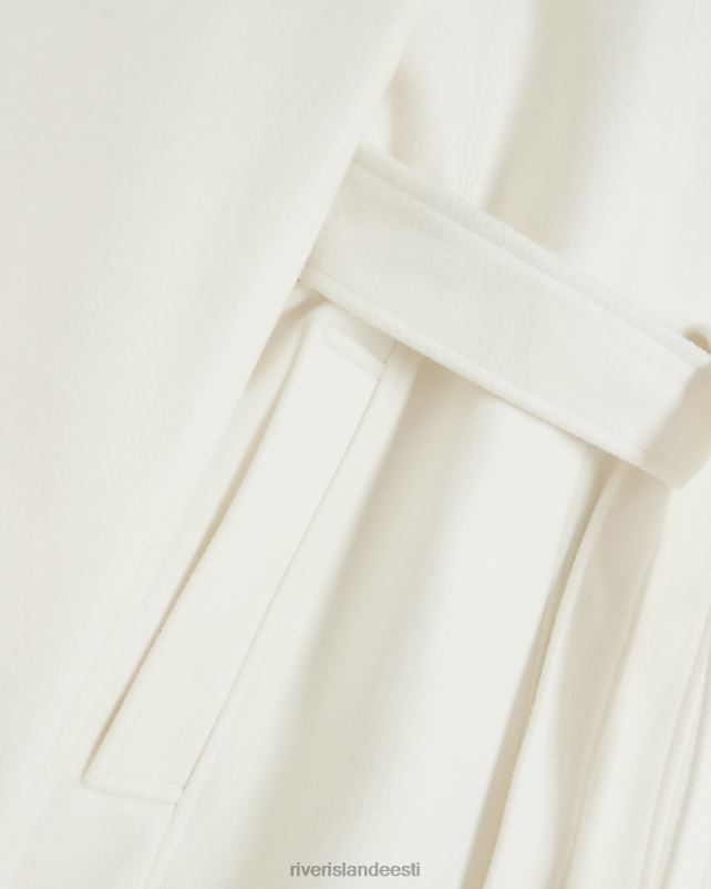 kehakate kreem naised River Island vööga ümbrismantel 44TLL3725