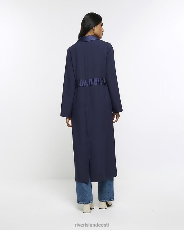 kehakate merevägi naised River Island satiinist õngejadaga tolmumantel 44TLL953