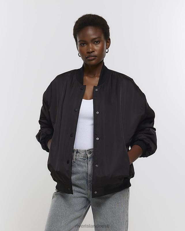 kehakate must naised River Island bomber jope 44TLL71