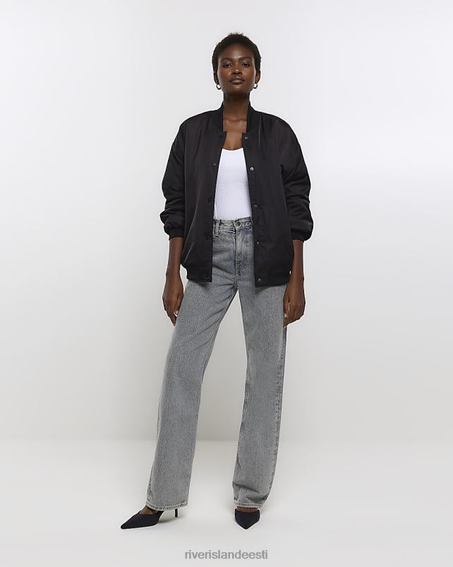 kehakate must naised River Island bomber jope 44TLL71