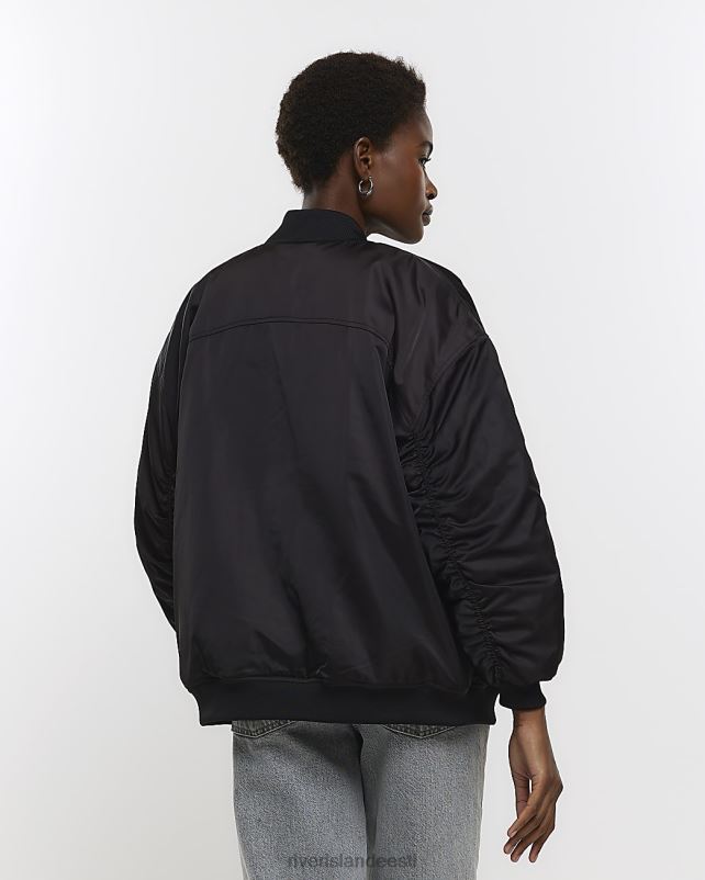 kehakate must naised River Island bomber jope 44TLL71