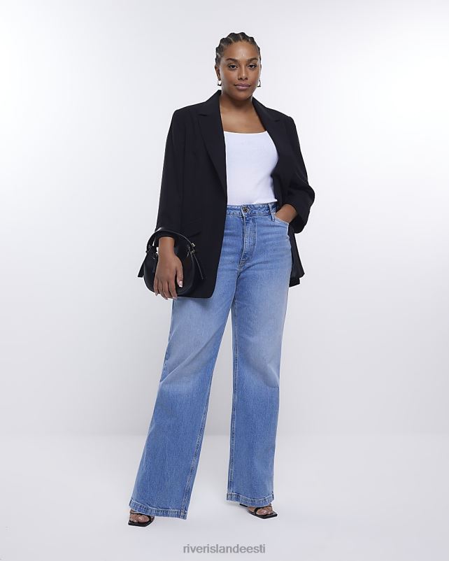 kehakate must naised River Island pluss bleiser 44TLL5159