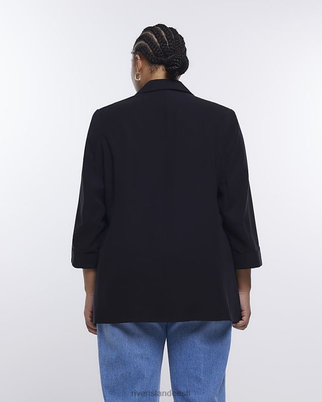 kehakate must naised River Island pluss bleiser 44TLL5159