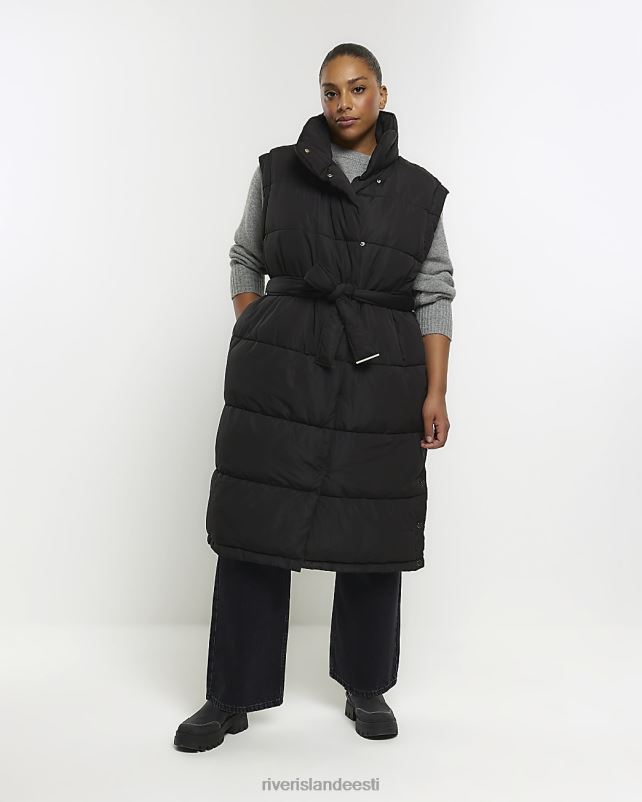 kehakate must naised River Island pluss vööga õngejadaga vöö 44TLL2209