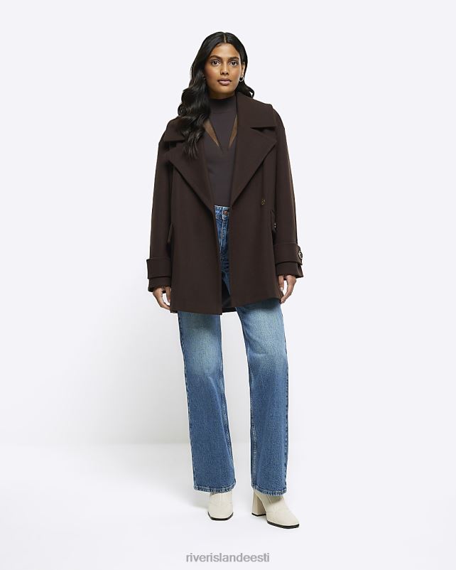 kehakate pruun naised River Island kahekordne rinnakate 44TLL1079