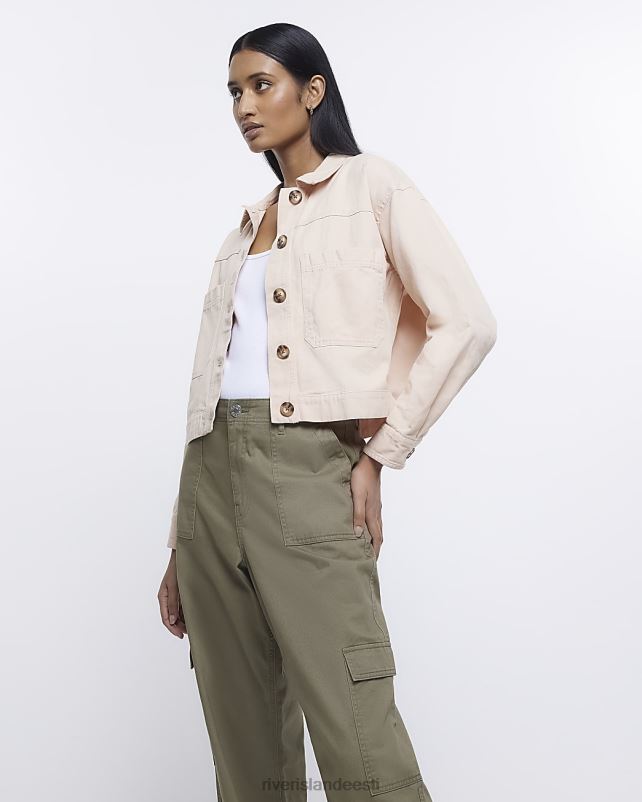 kehakate roosa naised River Island vabaaja jope 44TLL1989