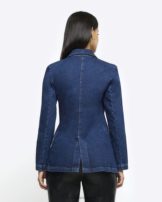 kehakate sinine naised River Island liibuv teksableiser 44TLL4004