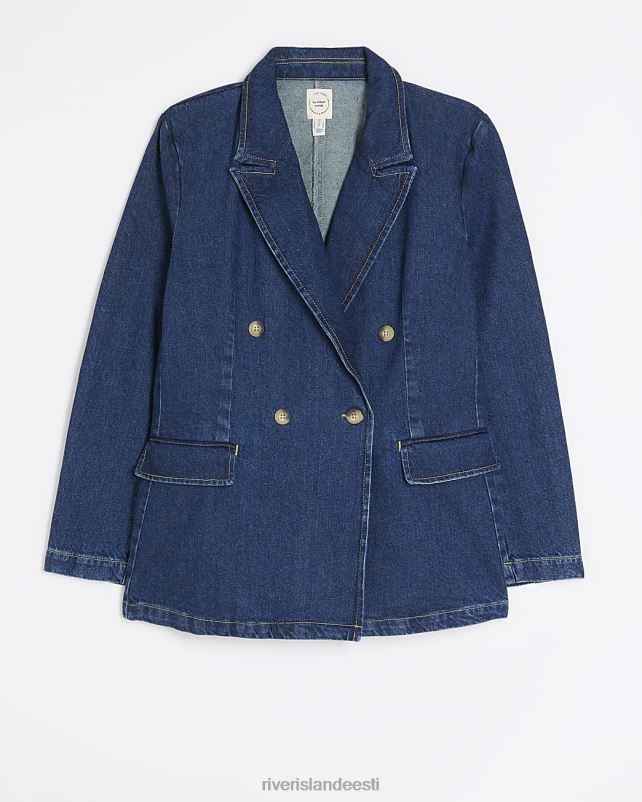 kehakate sinine naised River Island liibuv teksableiser 44TLL4004