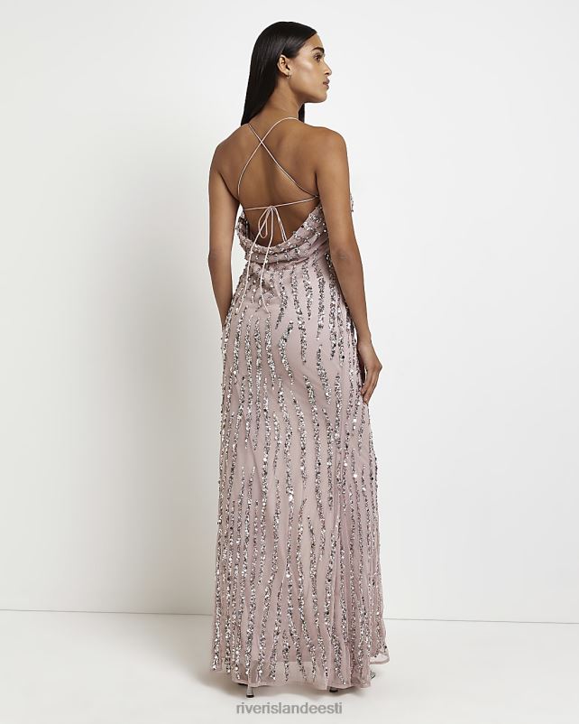 kehakate lilla naised River Island litritega maksikleit 44TLL2167