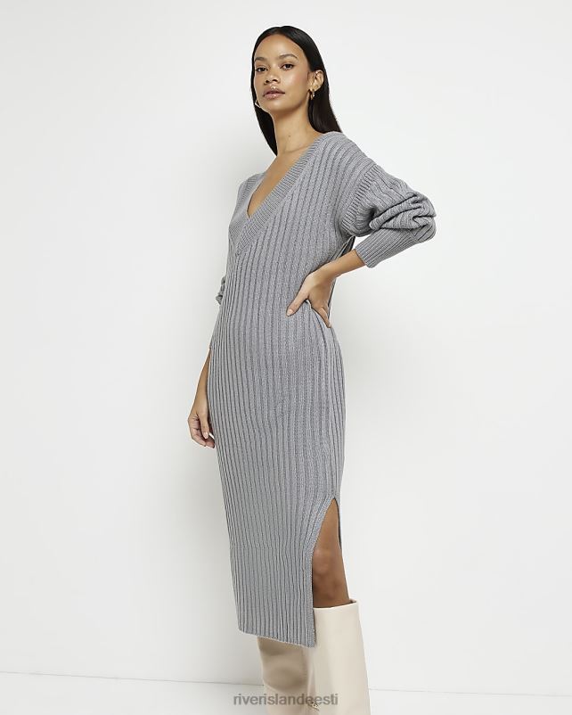 kehakate hall naised River Island koo džempriga midi kleit 44TLL1840