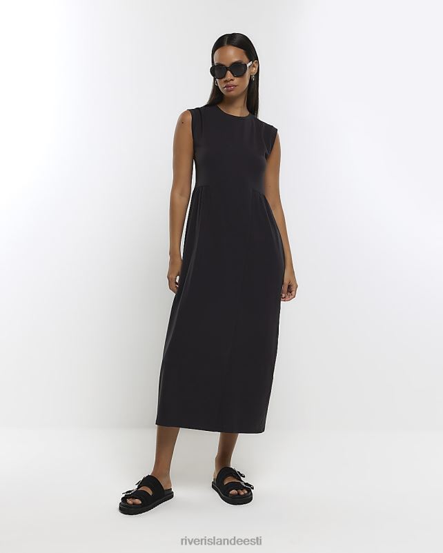 kehakate hall naised River Island varrukateta midikleit 44TLL4512