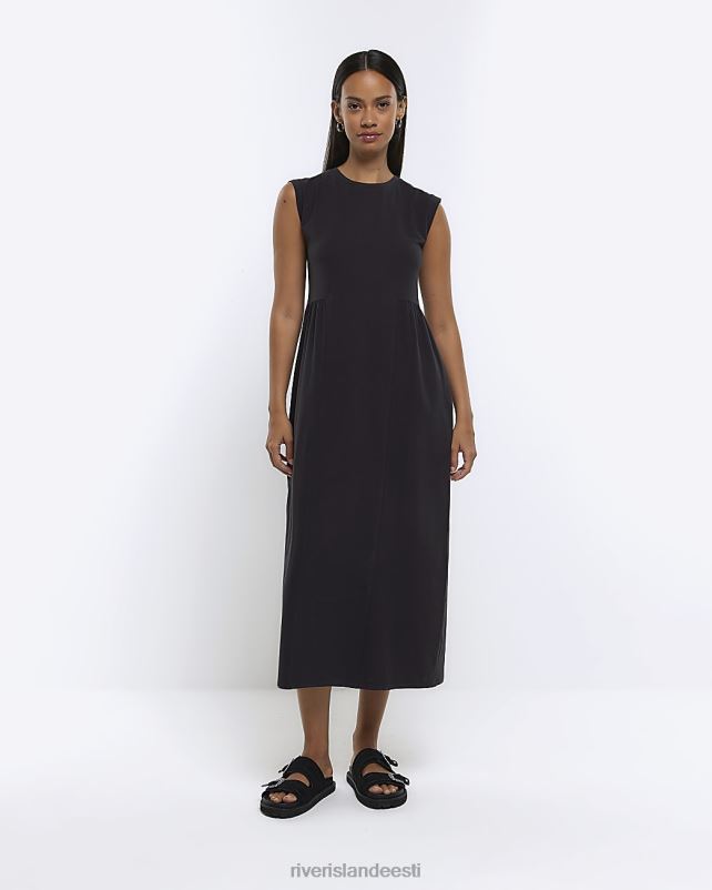 kehakate hall naised River Island varrukateta midikleit 44TLL4512