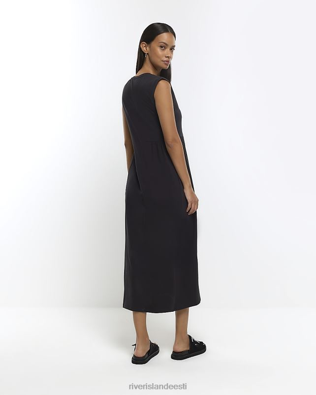 kehakate hall naised River Island varrukateta midikleit 44TLL4512