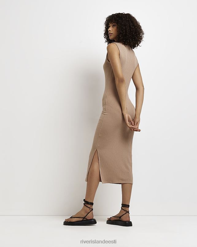 kehakate kivi naised River Island kraega bodycon midi kleit 44TLL2102