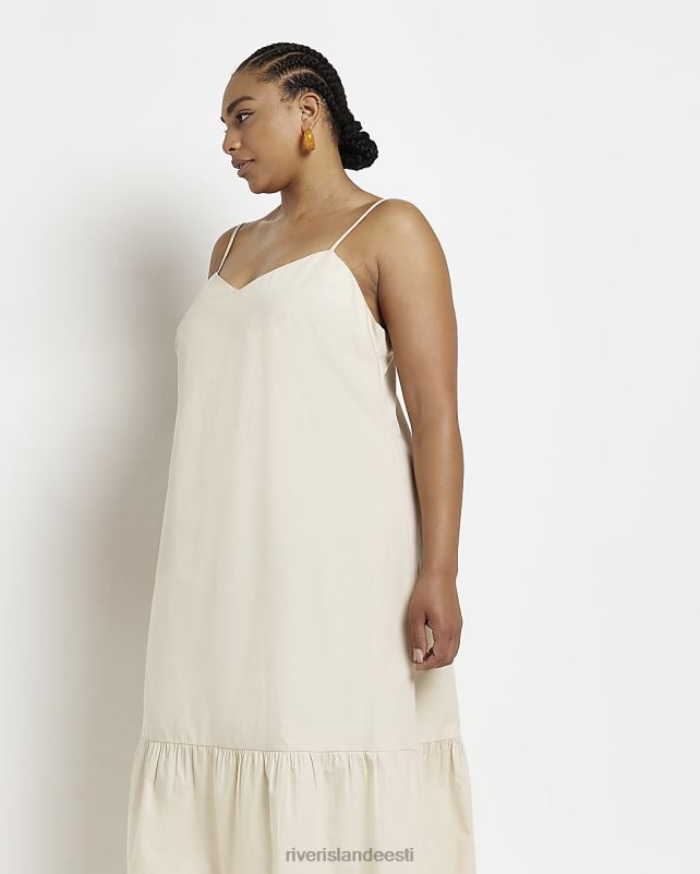 kehakate kivi naised River Island pluss v-kaelusega midi kleit 44TLL2239