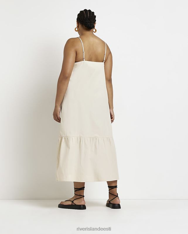 kehakate kivi naised River Island pluss v-kaelusega midi kleit 44TLL2239