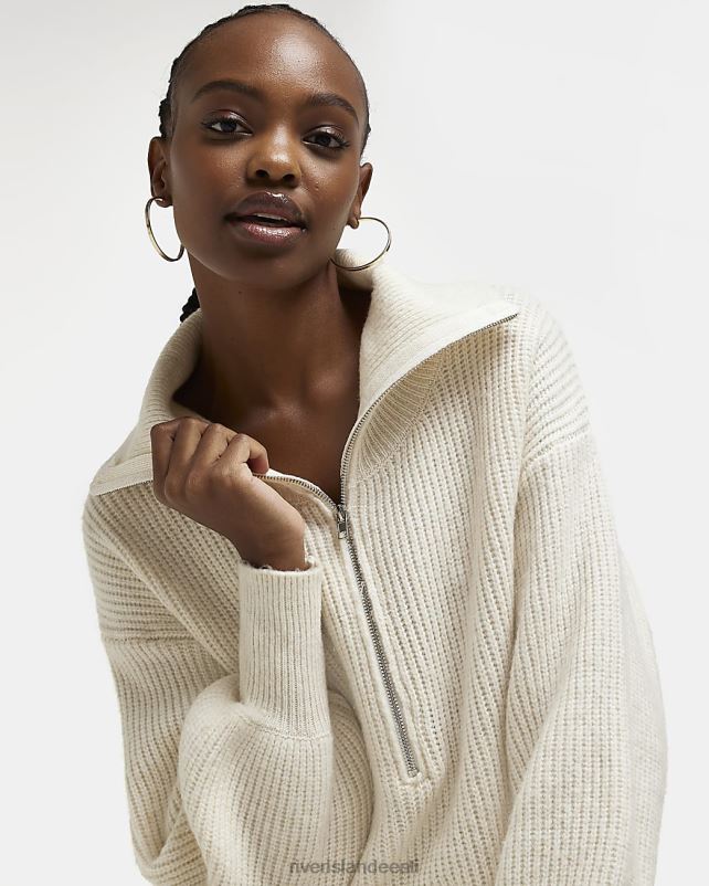 kehakate kreem naised River Island koo pool lukuga džempriga midikleit 44TLL595