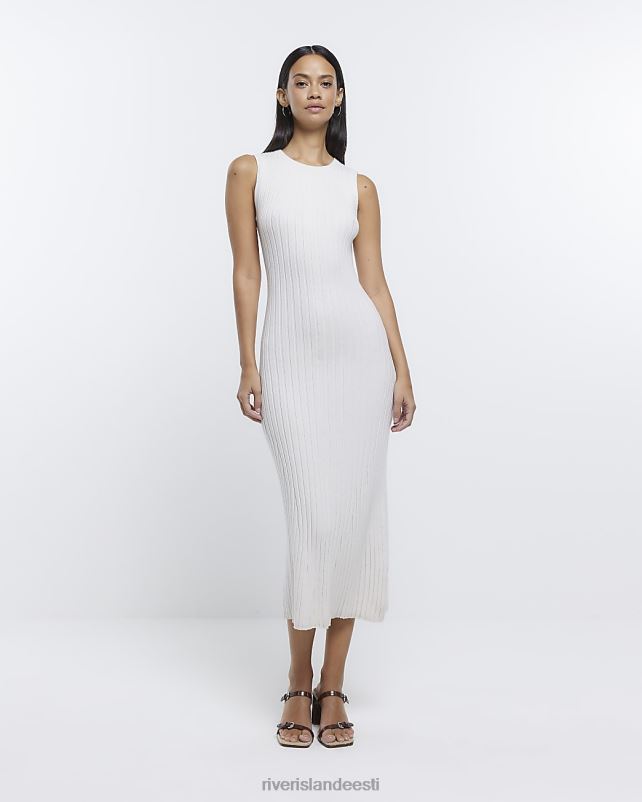 kehakate kreem naised River Island kootud midi kleit 44TLL644