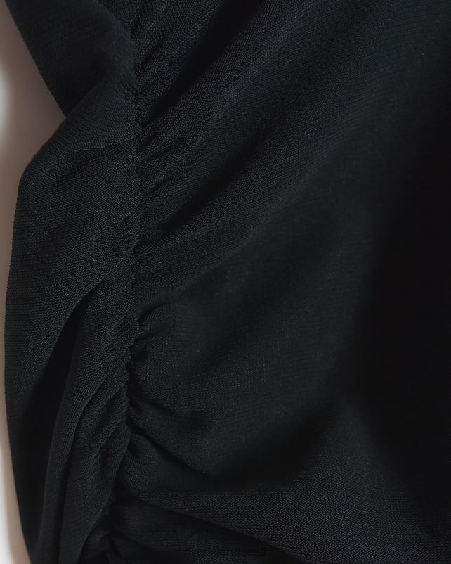 kehakate must naised River Island kaunistatud kaelusega bodycon midikleit 44TLL3942