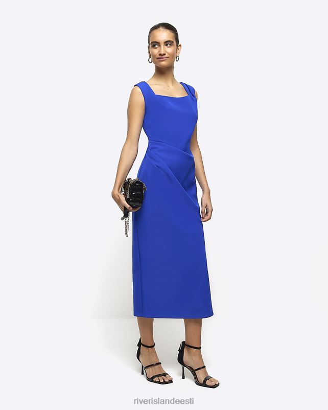 kehakate sinine naised River Island rühikas bodycon midi kleit 44TLL557