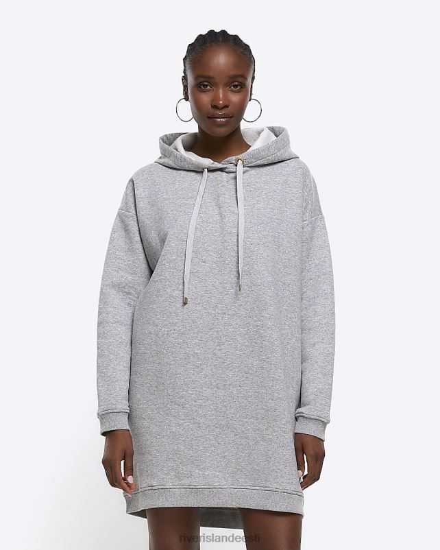 kehakate hall naised River Island kapuutsiga dressipluus minikleit 44TLL1007