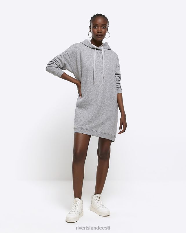 kehakate hall naised River Island kapuutsiga dressipluus minikleit 44TLL1007