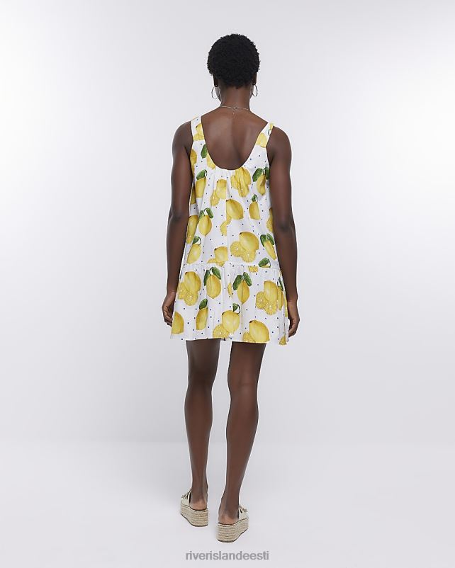 kehakate kollane naised River Island kiik minikleit 44TLL1570