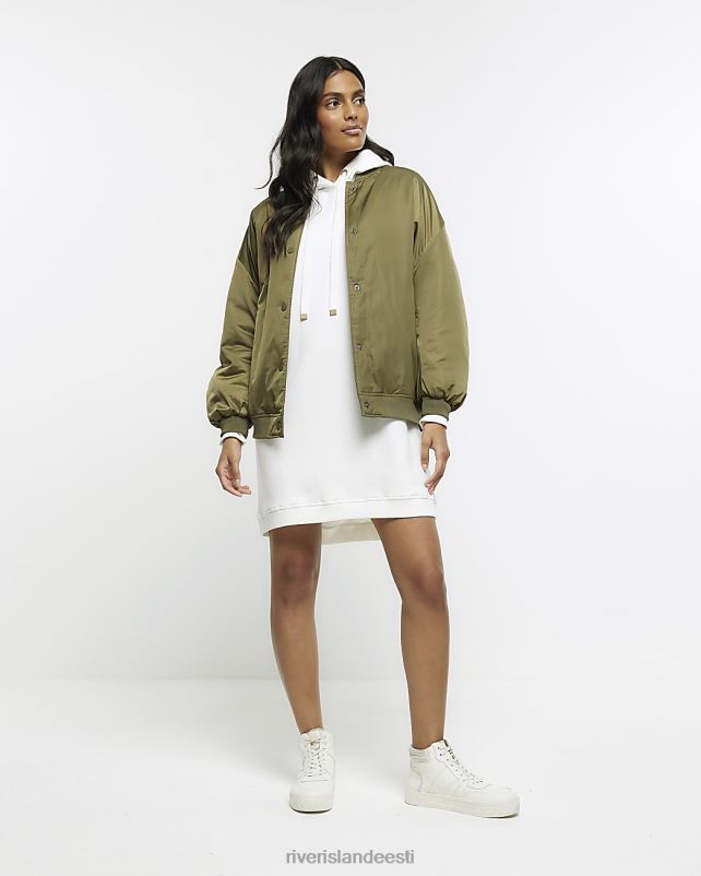 kehakate kreem naised River Island kapuutsiga dressipluus minikleit 44TLL1005