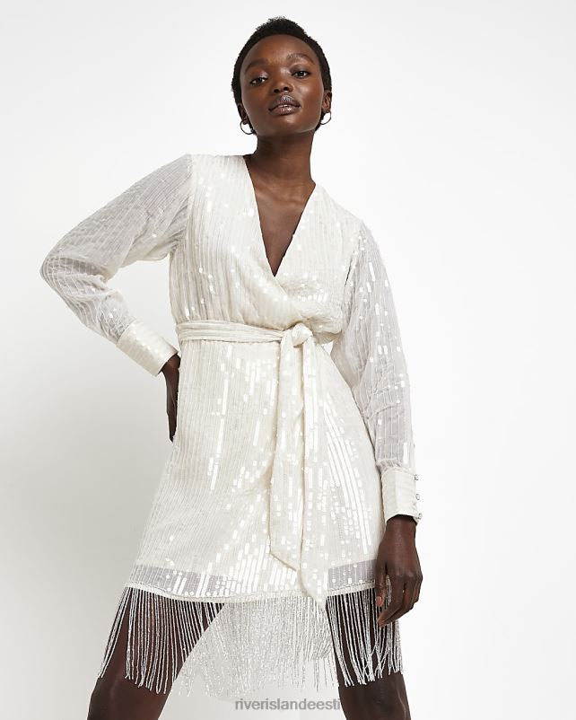 kehakate kreem naised River Island litriga mähitud minikleit 44TLL4986