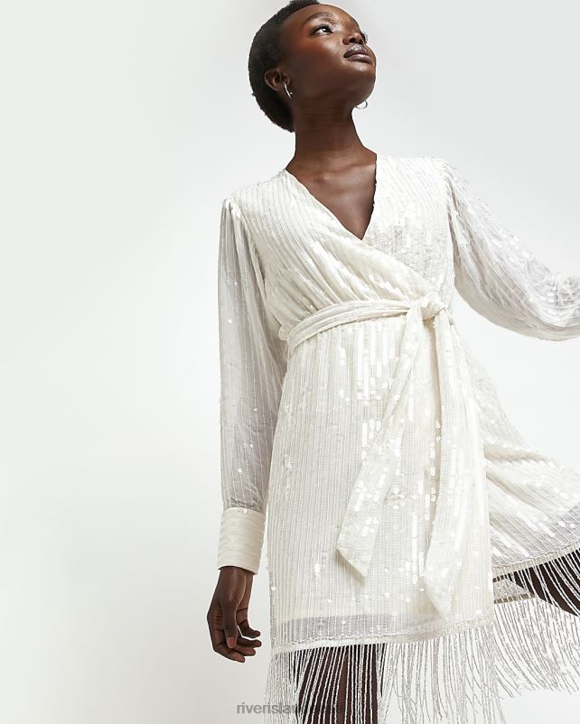 kehakate kreem naised River Island litriga mähitud minikleit 44TLL4986