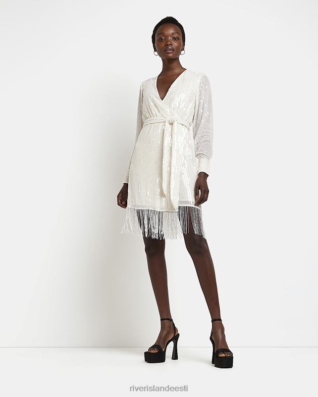 kehakate kreem naised River Island litriga mähitud minikleit 44TLL4986