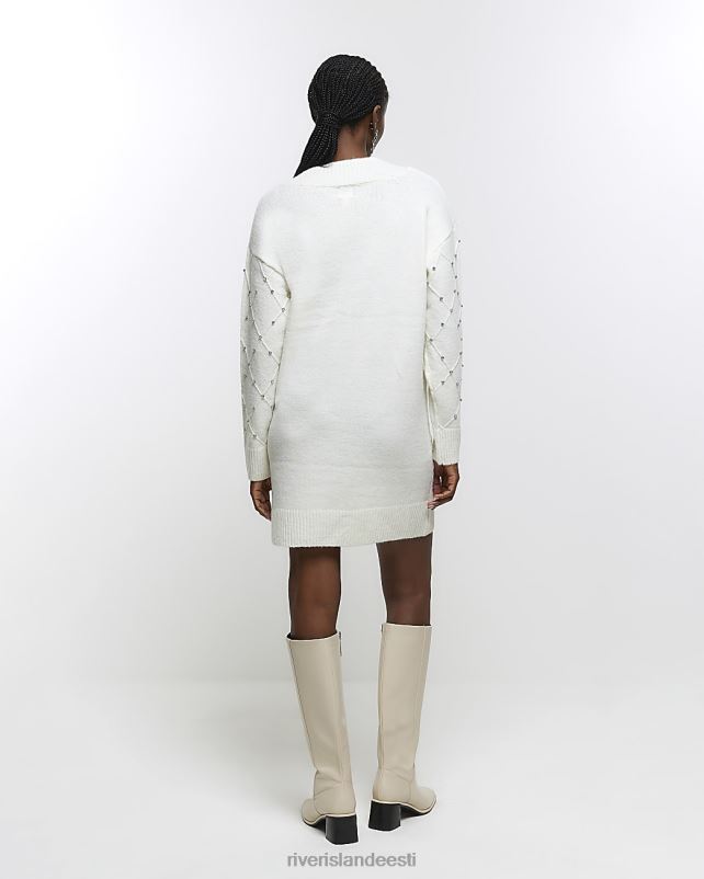 kehakate kreem naised River Island minikleit diamante kampsuniga 44TLL633