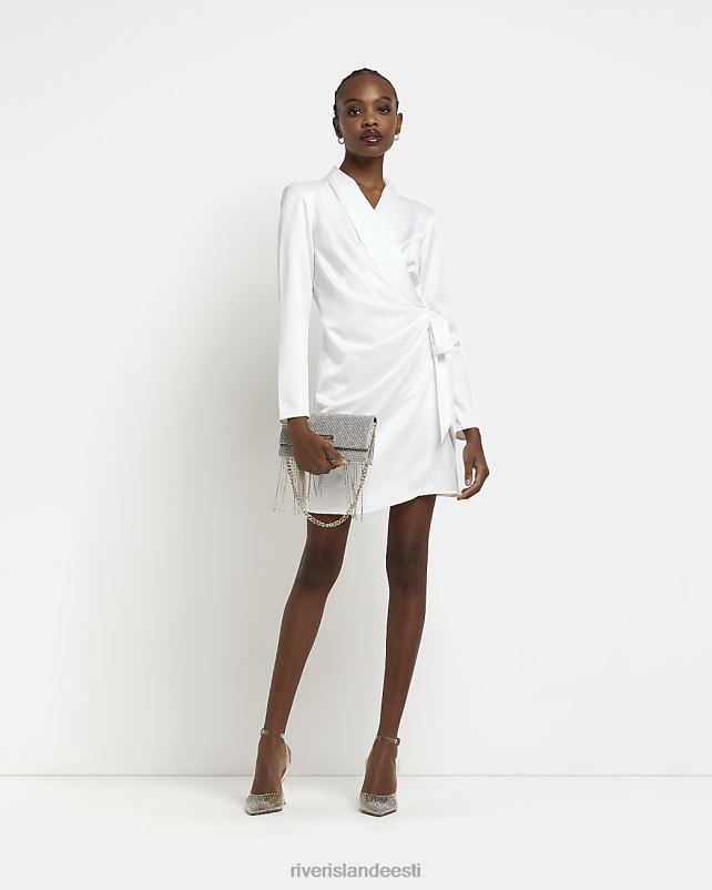 kehakate kreem naised River Island satiinkattega minibleiserkleit 44TLL1821