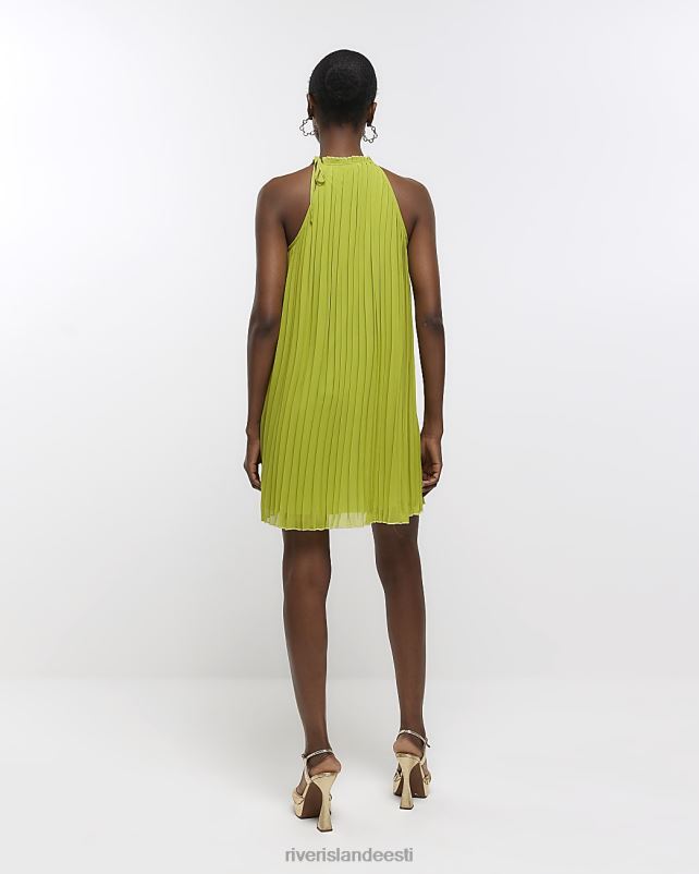 kehakate lubi naised River Island plisse minikleit 44TLL1488