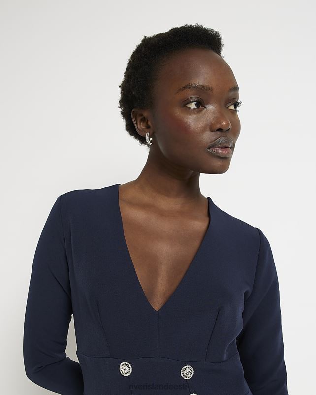 kehakate merevägi naised River Island bodycon mini kleit 44TLL379