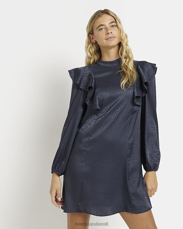 kehakate merevägi naised River Island minikleit žakaarmassiga 44TLL1997