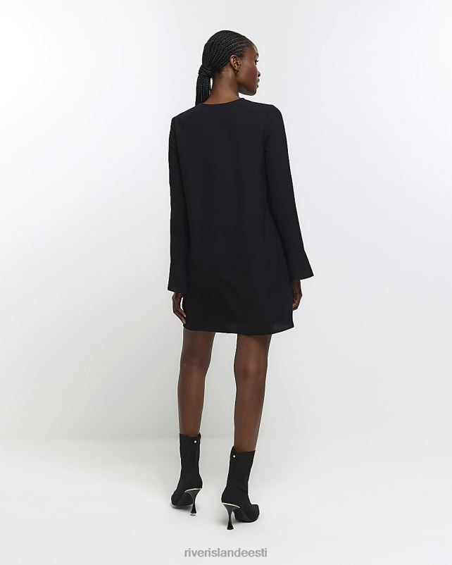 kehakate must naised River Island minikleit nupuvahetusega 44TLL4149