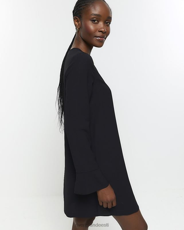 kehakate must naised River Island minikleit nupuvahetusega 44TLL4149