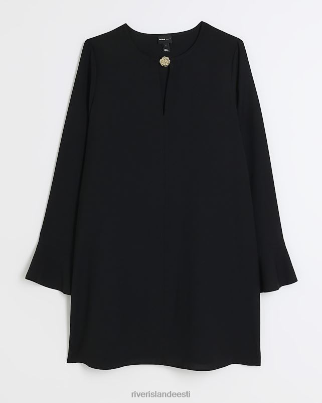 kehakate must naised River Island minikleit nupuvahetusega 44TLL4149