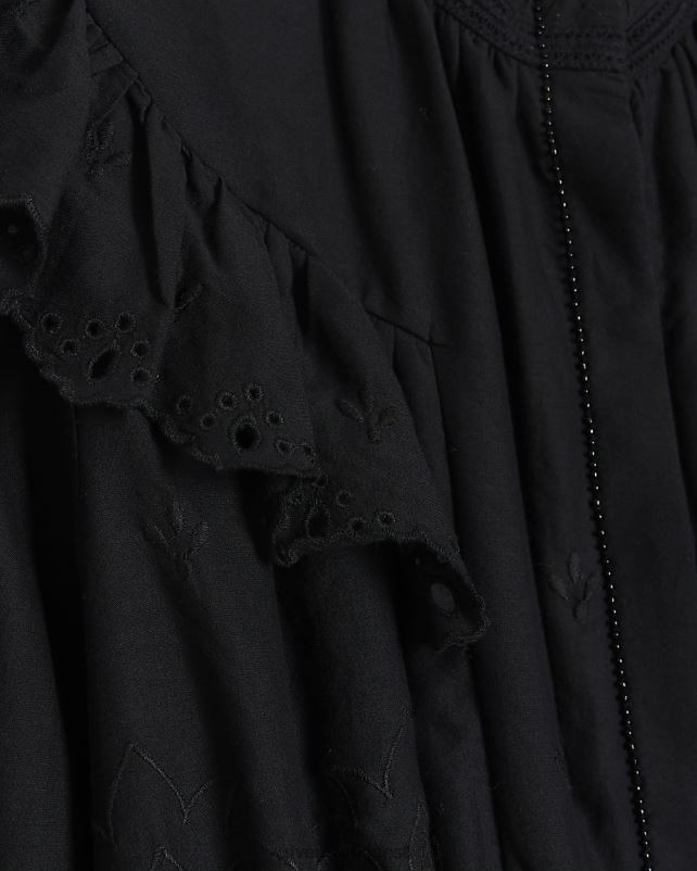 kehakate must naised River Island sassiga minisärkkleit 44TLL4027