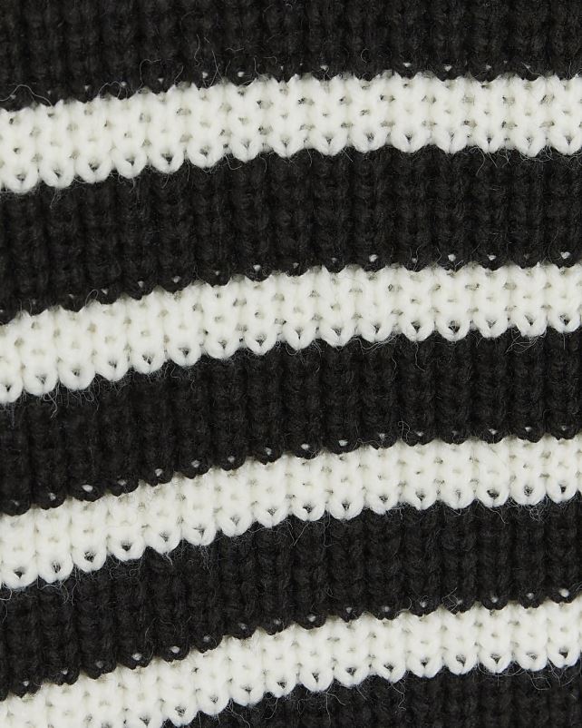 kehakate must naised River Island triibuline kampsun minikleit 44TLL4112