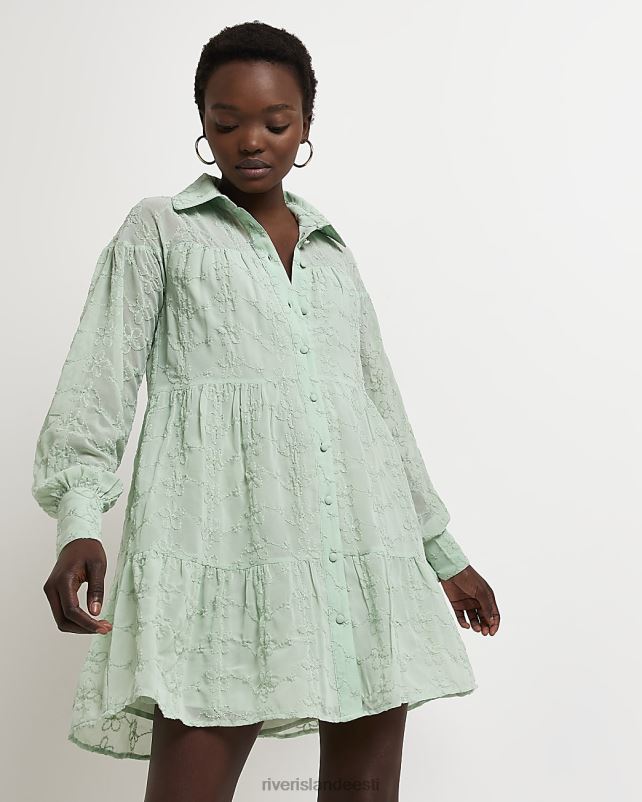 kehakate roheline naised River Island mini särk kleit 44TLL2139