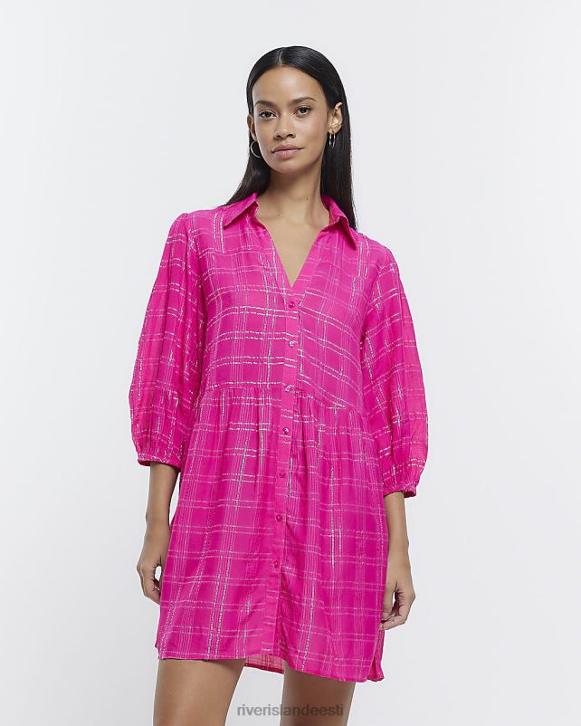 kehakate roosa naised River Island särgist minikleit 44TLL1777