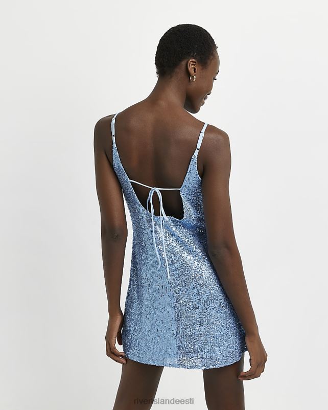 kehakate sinine naised River Island Litritega minikleit 44TLL5012