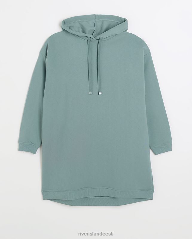 kehakate sinine naised River Island kapuutsiga dressipluus minikleit 44TLL4016